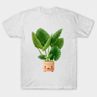 Cute Plant Illustration, Philodendron Domesticum T-Shirt